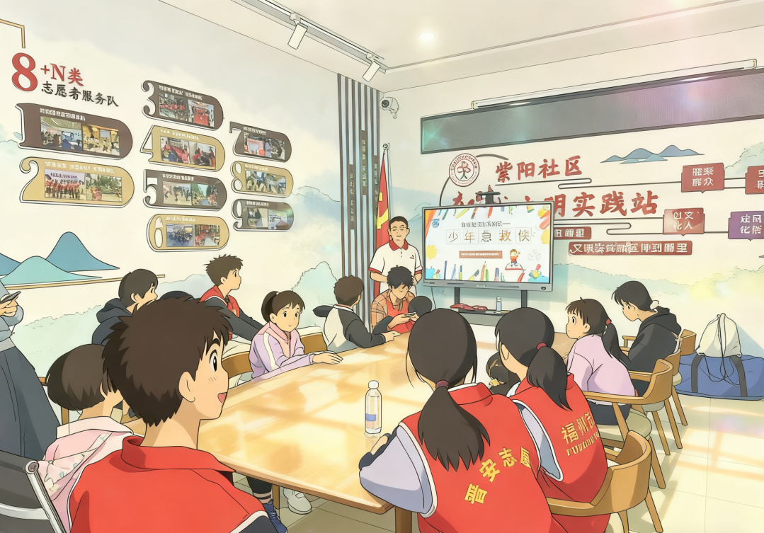 【晋安区福蕾行动计划】“少年急救侠”上线：安全技能赋能，守护